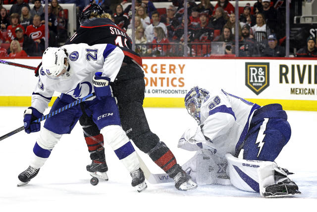 Andrei Vasilevskiy gjorde sitt första framträdande för säsongen med utmärkta resultat
